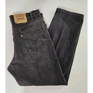 Levi's Men's Vintage 550 Relaxed Fit Orange Tab Denim Jeans 38x30 (36x30 Actual)